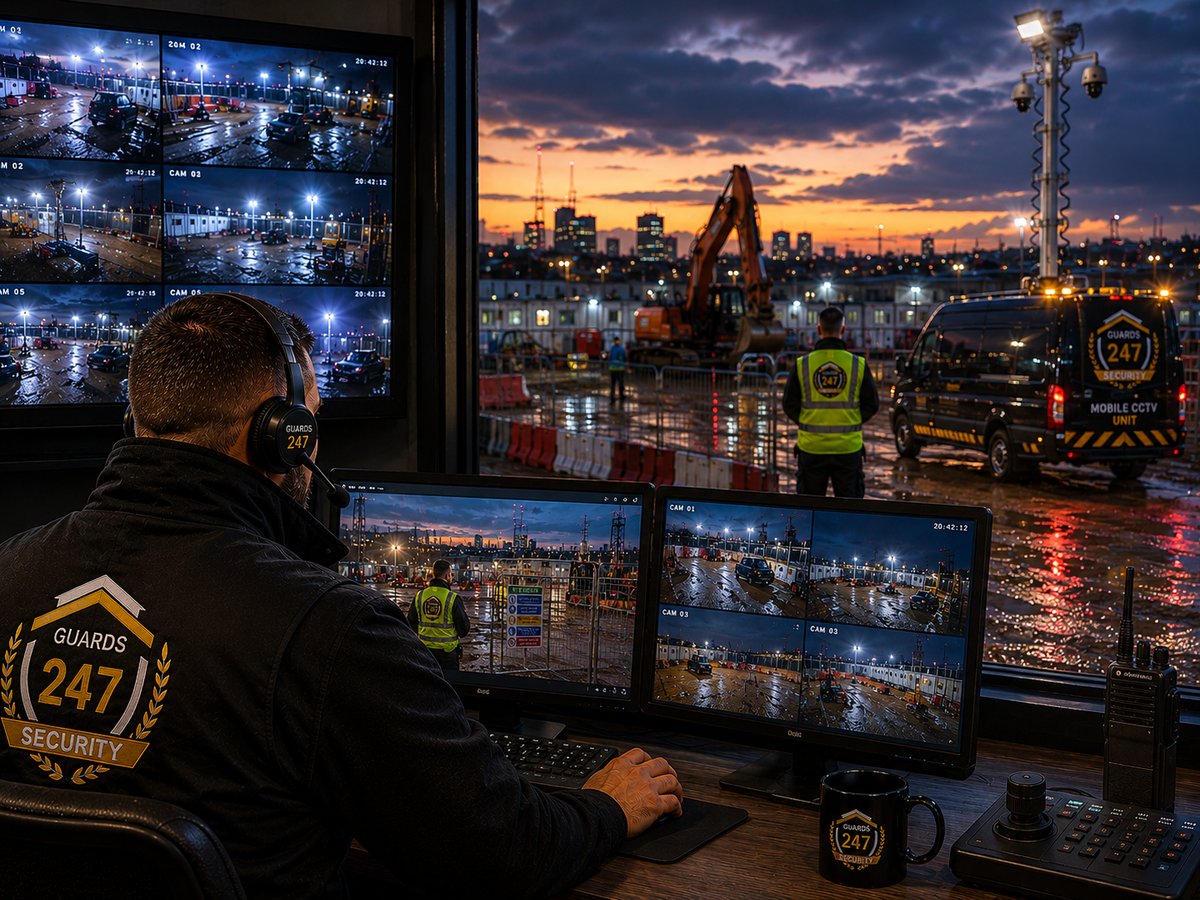 Guards 247 CCTV monitoring operation