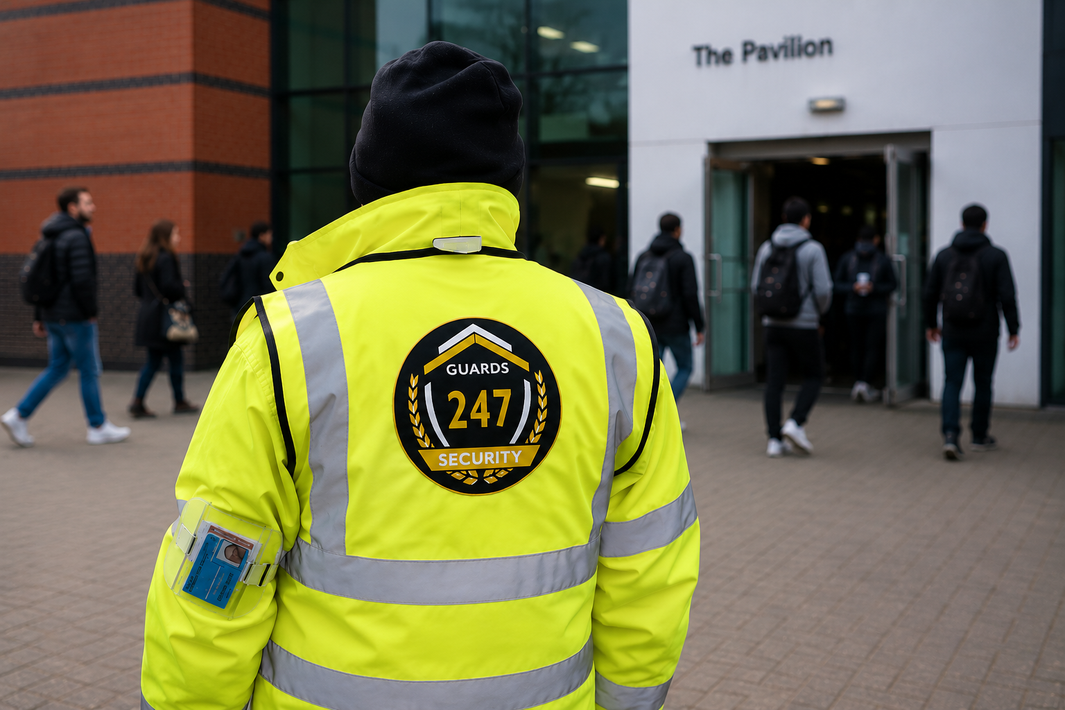 Guards 247 static officer on duty at a Coventry venue